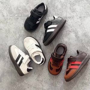 PU Leather Sport Shoes For Children Soft-soled Waterproof Girls Sneakers Ergonomics Anti-slippery Toddler Shoes For Kids2026