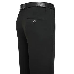 【Plus Size】45-150KG Mens Flexible Formal Trousers Casual Elastic Business Long Pant