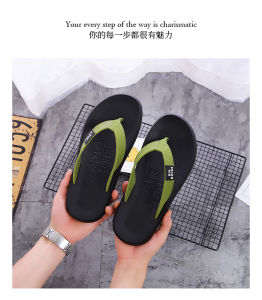 MenS Summer Non-Slip Outdoor Flip-Flops WomenS Summer Sandals MenS Casual Korean-Style Beach Shoes