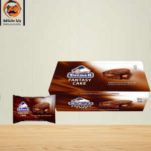 Deemah Fantasy Chocolate – 40 g sponge cake layered with smooth chocolate cream ( 1 box )