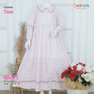 Gamis Anak Tanggung Gamis Korea Style Remaja Dress Cutetrik Official Store