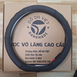 Bọc vô lăng ô tô dáng Dcut Z38CMdùng choFord TERRITOTY KIA SONET CARENS 2023+SELTOS SUZUKI XL7 ELANTRA SPORT...