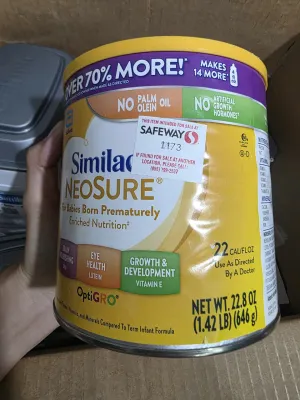 Similac NeoSure 646g và 371g – Dinh dưỡng vượt trội cho bé sinh non- Hàng mỹ