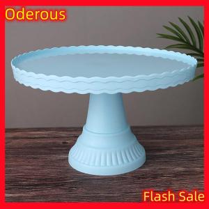 Oderous 1pc Durable Cake Display Stand Dessert Storage Holder Dessert Tray Wedding Party