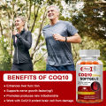 Alliwise Viên nang Coenzyme Q10 CoQ10 200mg Chất chống oxy hóa cho sức khỏe tim mạch và hỗ trợ miễn dịch, sản xuất năng lượng. 