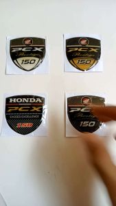 STIKER EMBLEM TIMBUL HONDA PCX 150 PRESTIGE emblem honda PCX 3d kualitas terbaik