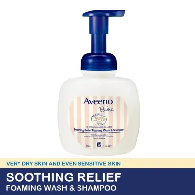 Aveeno Baby Soothing Relief Wash & Shampoo 400ml