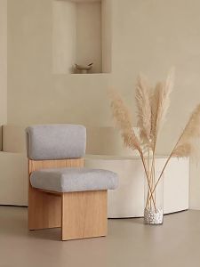 Leisure Chair Single Sofa Chair Solid Wood Sofa Chair Living Room Homestay Single Chair