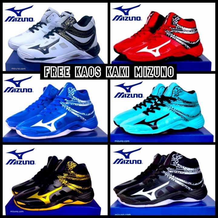Sepatu Mizuno Thunderblade Mid Volly Ball Sepatu Volly ball