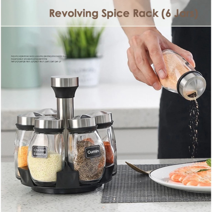 Pieces Cruet Set Seasoning organizer Container Condiments Jar