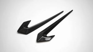 Cornerr For Mazda MX-5 MX5 Miata 2016-2023 Carbon Fiber Exterior Car Body Side Fender Vent Air Outlet Cover Sticker Trim Accessories H5K8Q