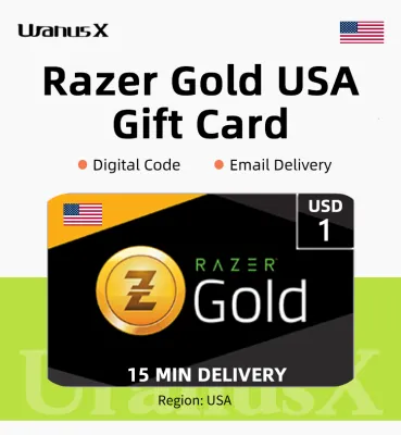 Razer Gold Card $1 Razer Gold PIN USA Gift Card For United States⚡Razer Gold Direct Top-Up PIN Code(US)Full Money Direct PIN Code United States⚡Gold coin card United States⚡American Rezer Top-up⚡UranusX.SG【24/7 Email&Chat Delivery】