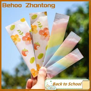 Behoo 50Pcs Heat Seal Powdered Coffee Milk Storage Bags Open Top Aluminium Foil Pouches Honey Capsules Small Packaging Sample Bags