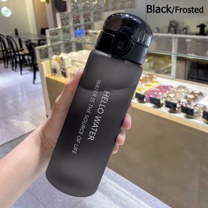 V-ELECTRONIC 780ml Gym Travel Plastic Clear Leakproof Sports Water Bottle Drinking Cup Drinking Bottle