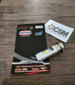 Lampu Depan LED Motor Bebek Matic AC DC H6 2 Sisi 12v-80v KA-KRA