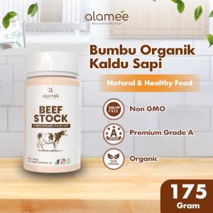 ALAMEE Bumbu Kaldu Sapi Bubuk NON MSG Organik Beef Powder Praktis Tabur 175gr