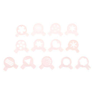 LEI Ice Cream Modeling Lids Spare Part Magic Shape Caps Soft Serve Ice Cream Machines Fittings 29mm Inner Diameter
