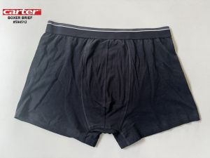 Carter Boxer Brief Cotton Spandex Single Pack / 3 in 1 Pack - Assorted Color Mens Adult