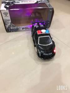 Mainan Mobil Polisi Remote jadi robot