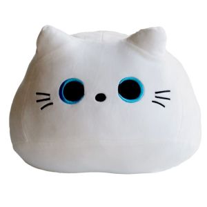 HIV00 Lovely High Quality Plush Pillows Doll Valentine Day Gifts Home Decorate Animal Stuffed Toys Black Cat Plush Doll Black Cat Plush Toys Cat Shaped Stuffed Toys Cat Plush Pillows
