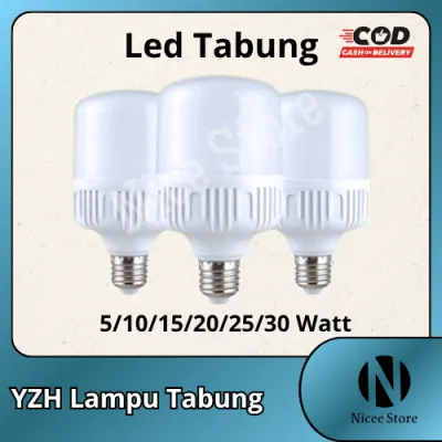 LAMPU LED TERMURAH BEST SELLER 5W 10W 15W 20W 25W / LAMPU CAPSUL / LAMPU TABUNG / BOHLAM E27