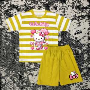Hael Setelan Hello Kitty Anak Perempuan Usia 2-10Thn Premium