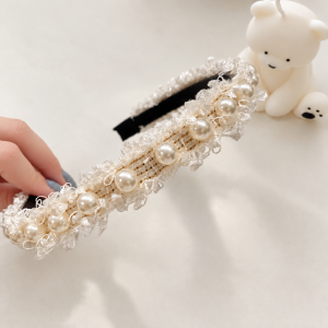 Băng đô hoa ngọc trai phong cách tiểu thư Hàn Quốc Modleaf Mirelle Headband