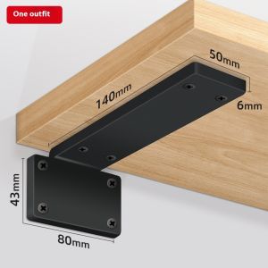 Ẩn Eke đỡ kệ besi L untuk dinding chịu lực cao kệ nổi Eke đỡ kệ 1 cái