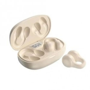 X58 TWS LED Ear Clip Bone Conduction Wireless Headphones Mic Noise Reduction Touch Control Sports Headset BT