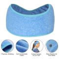 Syhood 8-Piece Fleece Headband Ear Warmers with Buttons - Stretchy Winter Running Sweatbands for Women and Men - Vivid Colors. 