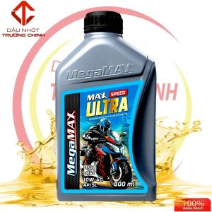 Thùng Nhớt MegaMax Ultra 4T 10w40 dành cho xe máy tay côn