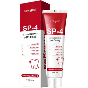 ยาสีฟันปลาฉลามขจัดคราบยาสูบ ฟันเหลือง และยาสีฟันโปรไบโอติกที่มีกลิ่น ทำให้สว่างขึ้นและลบสีเหลือง ขจัดคราบยาสูบและชา ลมหา