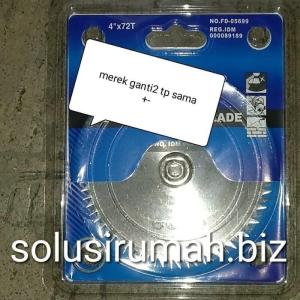 MATA GERINDA POTONG KAYU 4 INCH 72T MATA POTONG ALUMINIUM GRINDA 4" 72 t