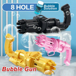 DM Bubble Gun / Gatling Bubble Machine / Bubble Toys / Toys For Kids / Buih Mainan / Permainan Kanak Kanak / Gatling