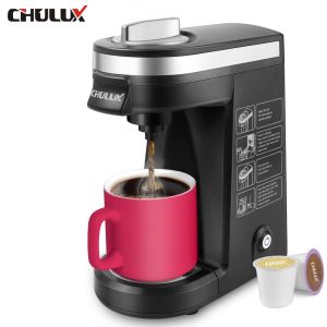 Máy pha cà phê viên nén Nespresso Chulux QF-CM801 Công suất 800W chất liệu nhựa abs