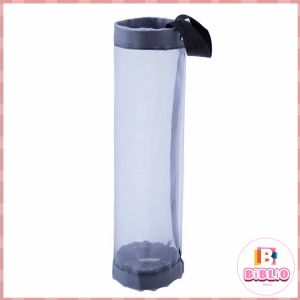 BIBLIO Garbage Bag Organizer Plastic Bag Holder Grey/Black