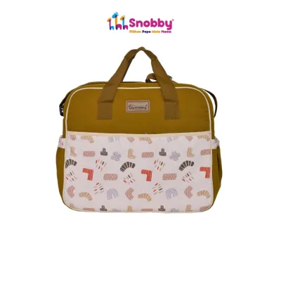 Snobby Tas Bayi Besar Multifungsi Diaper Bag Saku Print Jolly Series