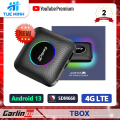 Android Box ô tô Carlinkit Tbox Ambient Led Plus - Android 13. 