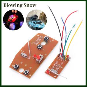 Blowing แผงรับสัญญาณเครื่องส่งสัญญาณสี่ช่องสัญญาณ2.4G แผงวงจรสำหรับรถ RC ชิ้นส่วนของเล่นโมดูลแผงวงจรคุณภาพสูง PCBA