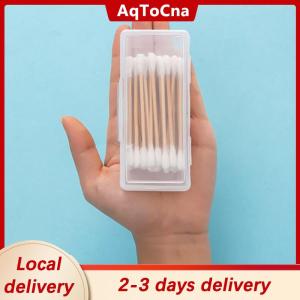 [COD] AqToCna Ship within 24 hours Portable Travel Medicine Box Cotton Swab Holder Case Detal Floss Jewelry Organizer Container Dust-proof Jewelry Accessories Box