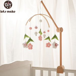 Baby Mobile Rattles Toys 0-12 Months For Newborn Crib Crochet Animal Bed Bell Toddler Rattle Carousel For Cots Kid Musical Toys2026