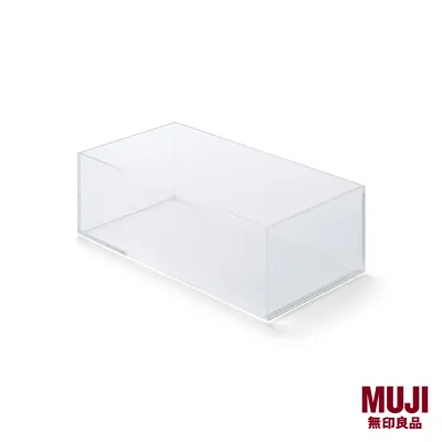 MUJI Stackable Acrylic Box M