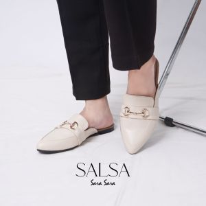 Sara sara Salsa Sandal Sepatu Wanita 1.5cm Kekinian Sandal Selop Terlaris Terbaru