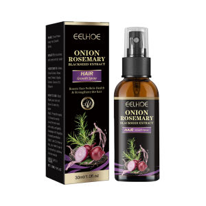 Onion Rosemary Spray 30ml Blackseed Hair Growth Mist Leave In Hair Growth Spray For Longer Thicker Fuller Hair Loss Hair