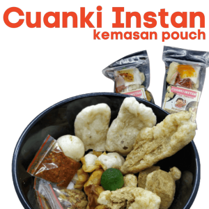1pcs CUANKI INSTAN Kemasan POUCH porsi mangkuk gaiarasa khas garut by GAIA