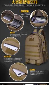 Ando Design Tactical Bag Men Shoulder Bag Tool Backpack Waterproof Large Capacity Outdoor Military Sport Cycling Hiking Camping Casual Wild