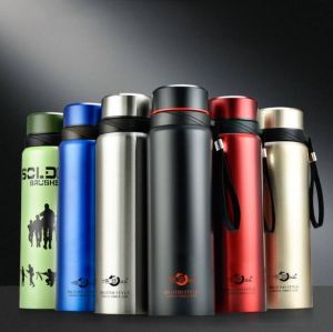 【UP TO 1500ML】Large Capacity 304 Stainless Steel Vacuum Thermal Flask Thermos Keep Warm and Cold Bottle