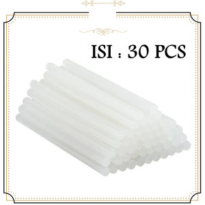 30 PCS Glue Sticks Lem Lilin Tembak 🔥 Isi Ulang Lem Stik Refill untuk Glue Gun Panas