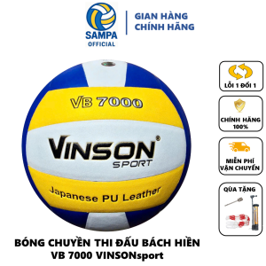 [Bách Hiền] Qủa Bóng Chuyền VB 770074007000 VINSONsport Mẫu Mới Da PU NHẬT (Tặng Kim + Lưới + Bơm)
