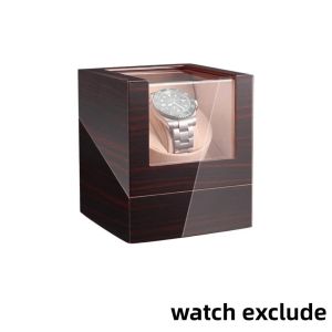 SVSAKZ168 Silent Motor Single Watch Winder Ultra Quiet Storage Mechanical Watch Winder Rotating Holder Watch Display Automatic Watch Winder Home Travel